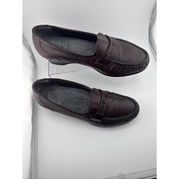 SAS Easier Tripad Comfort, Antique‎ Wine, Slip On Loafers, Woman's 8.5 EUC - Picture 2 of 9